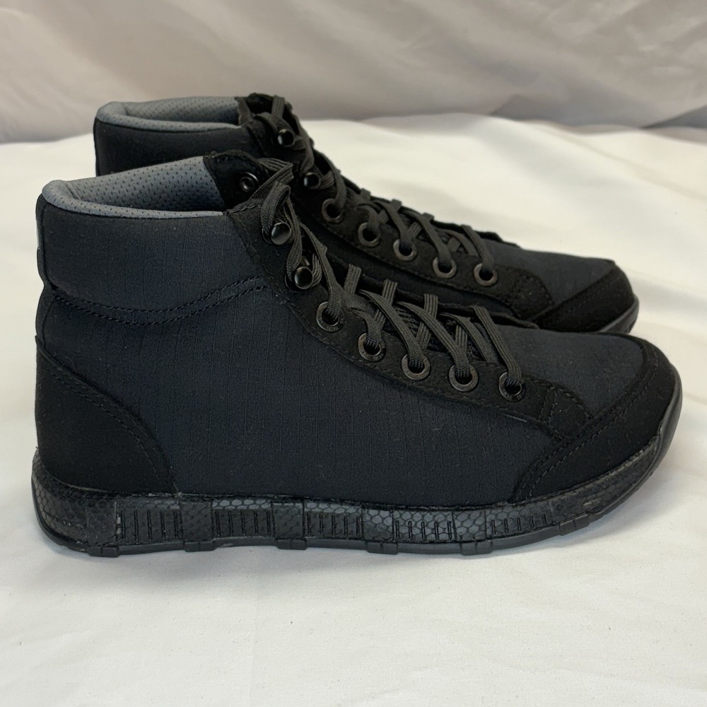 Viktos Overbeach Lightweight Tactical Comfort Work Boots Men Sz 6 Mid Top Black